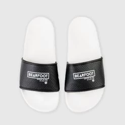 BearFoot Springfield Slides - White APPAREL