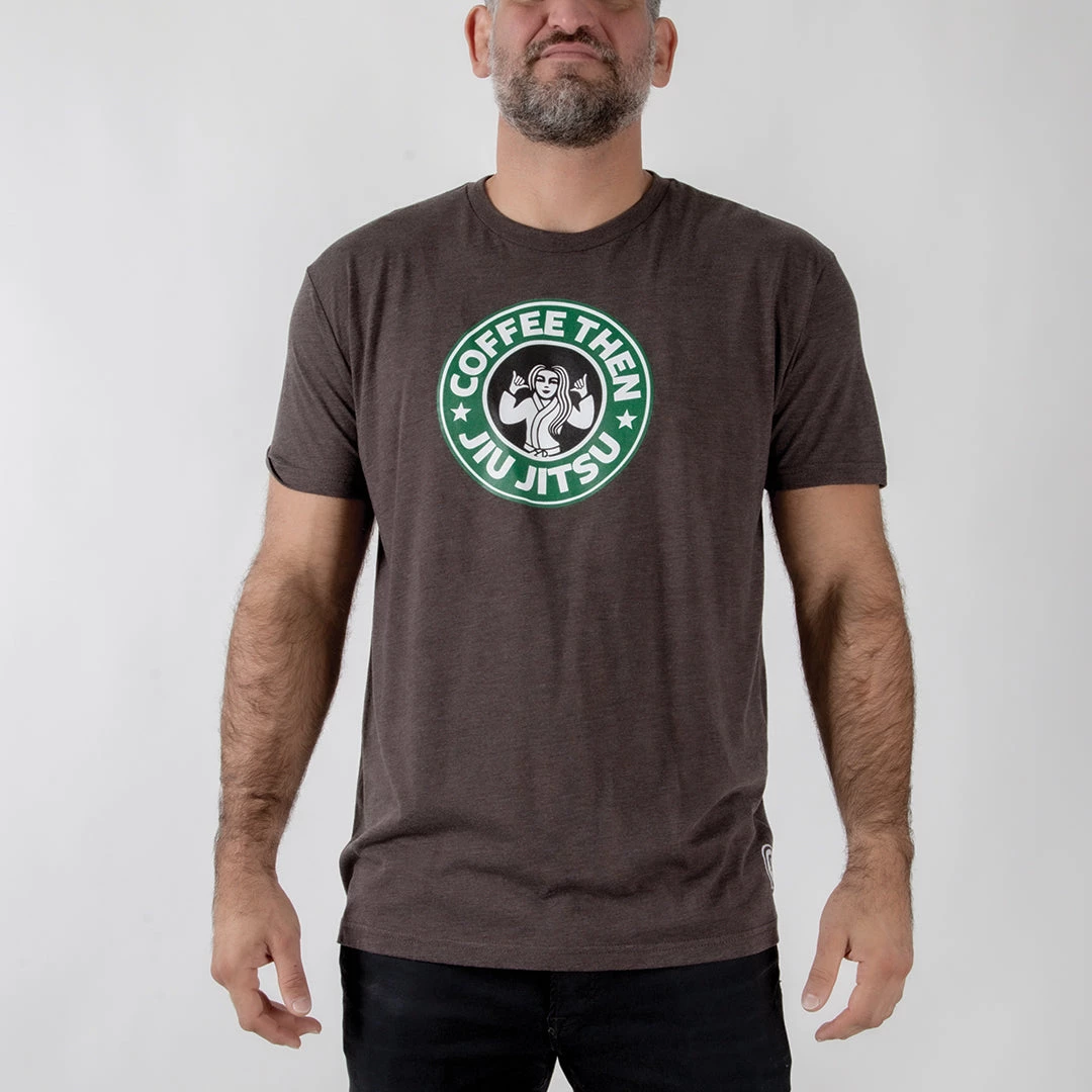 APPAREL Choke Republic Coffee Then Jiu-Jitsu Tee