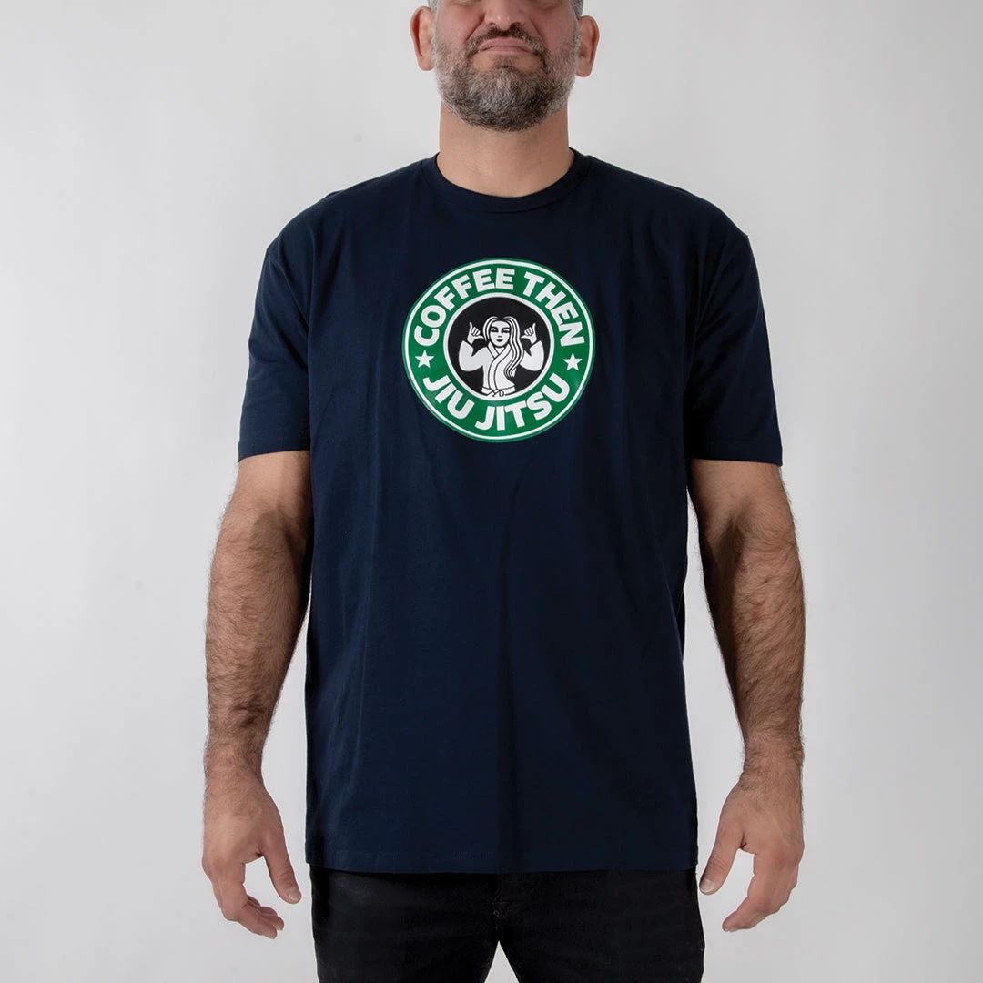APPAREL Choke Republic Coffee Then Jiu-Jitsu Tee
