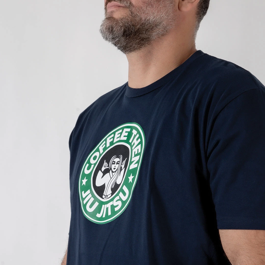 APPAREL Choke Republic Coffee Then Jiu-Jitsu Tee