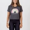 Choke Republic No Rainbows Women's Crop Tee