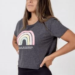 Choke Republic No Rainbows Women's Crop Tee