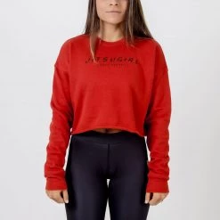 APPAREL Choke Republic Jitsu Girl Women's Crop Crewneck