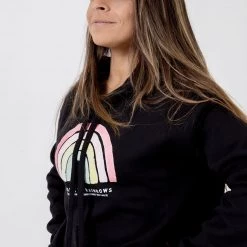 Choke Republic No Rainbows Women's Crop Hoodie