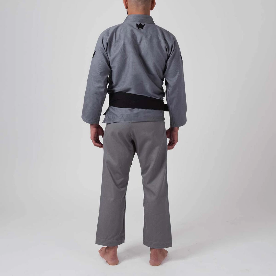 NEW ARRIVALS Kingz The ONE Jiu Jitsu Gi - Grey - FREE White Belt