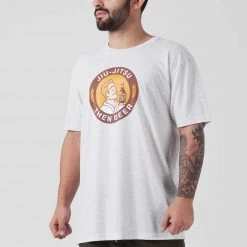 Choke Republic Jiu Jitsu Then Beer Tee