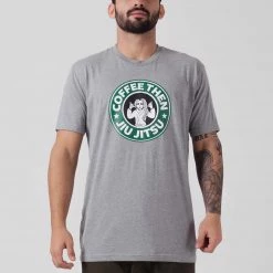 APPAREL Choke Republic Coffee Then Jiu-Jitsu Tee