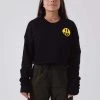 Choke Republic Smiley Women's Crop Hoodie NEW ARRIVALS