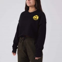 Choke Republic Smiley Women's Crop Hoodie NEW ARRIVALS