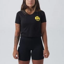 Choke Republic Smiley Women's Crop Top