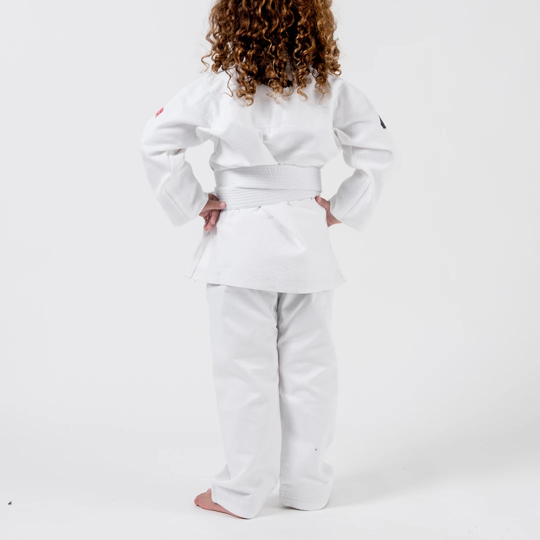 KIMONOS Maeda Red Label 3.0 Kid's Jiu Jitsu Gi (Free White Belt)