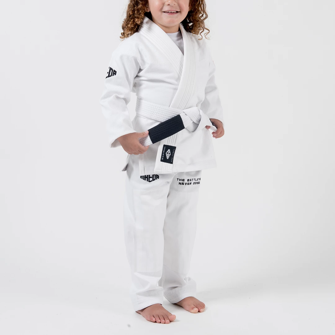 KIMONOS Maeda Red Label 3.0 Kid's Jiu Jitsu Gi (Free White Belt)