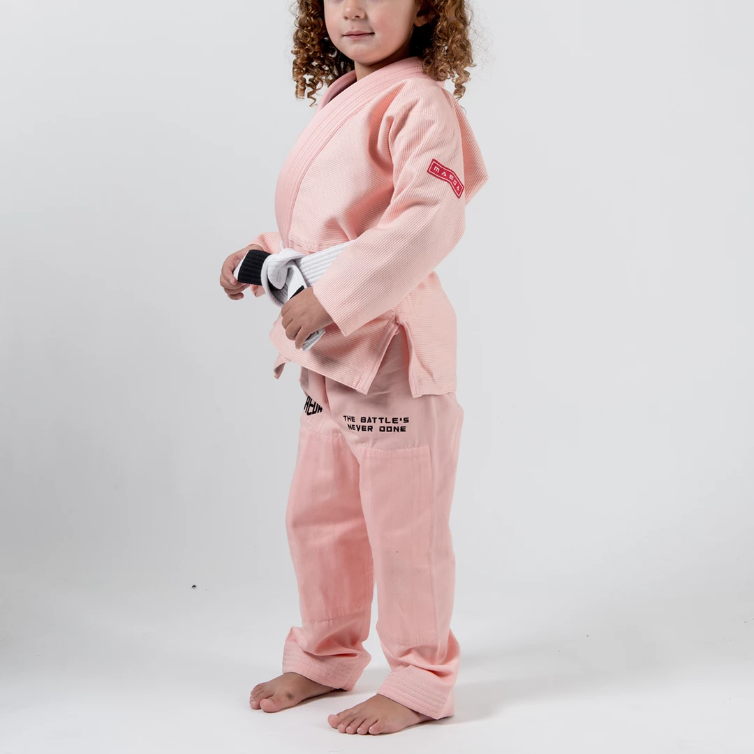 KIMONOS Maeda Red Label 3.0 Kid's Jiu Jitsu Gi (Free White Belt)