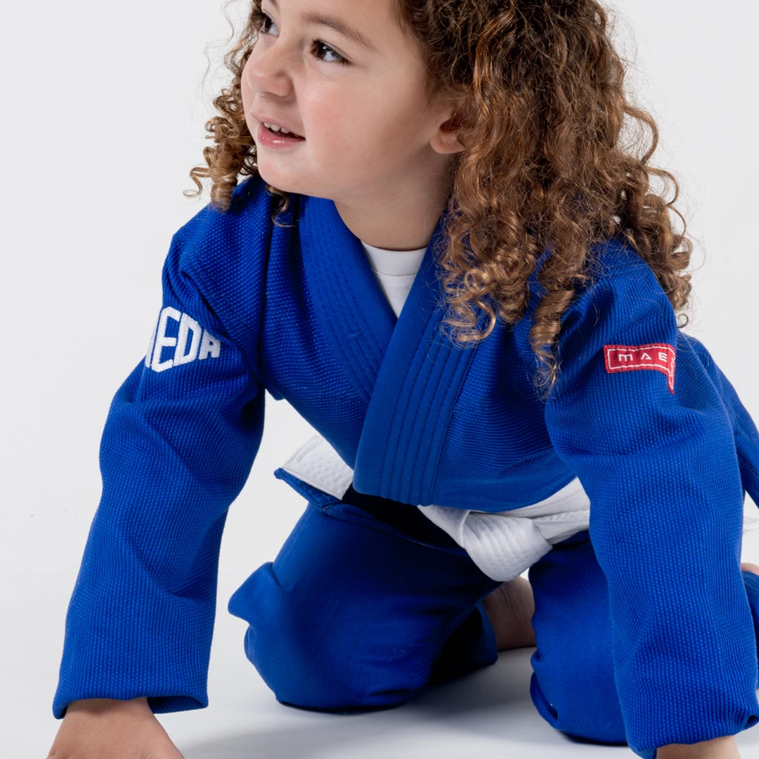 KIMONOS Maeda Red Label 3.0 Kid's Jiu Jitsu Gi (Free White Belt)