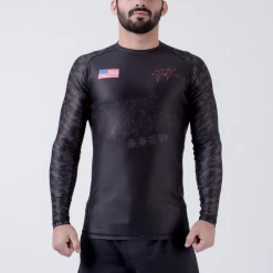 NO GI Future Kimonos Under Dawg L/S Rash Guard - Grey