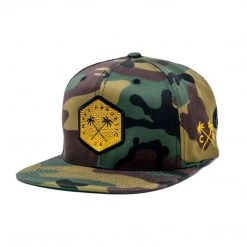 Fighters Market Choke Republic Iridescent Palms Snapback