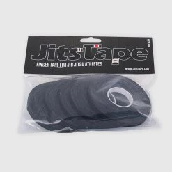 JitsTape Finger Tape - 5 Rolls 1/4" X 15 Yards - BLACK