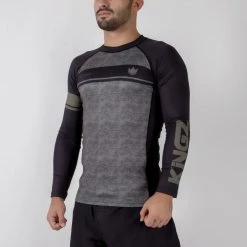 Kingz Digital Camo L/S Rash Guard NO GI