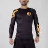 NO GI Kingz KGZ Rash Guard - Orange Edition