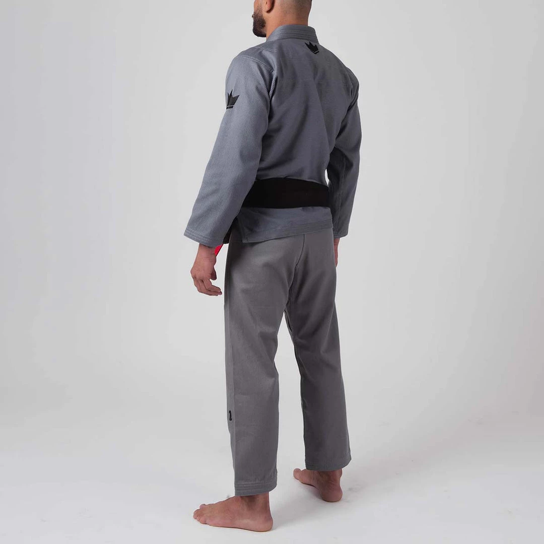 NEW ARRIVALS Kingz The ONE Jiu Jitsu Gi - Grey - FREE White Belt
