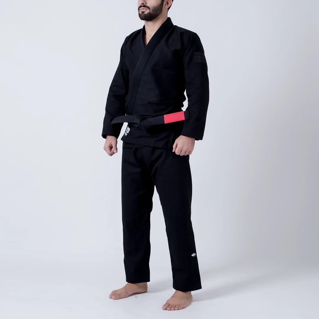 KIMONOS Maeda Black Label Jiu Jitsu Gi (Free White Belt)