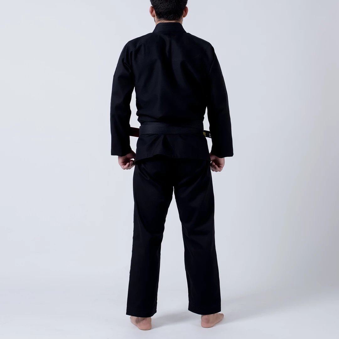 KIMONOS Maeda Black Label Jiu Jitsu Gi (Free White Belt)