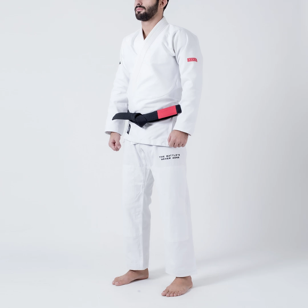 KIMONOS Maeda Red Label 3.0 Jiu Jitsu Gi (Free White Belt)