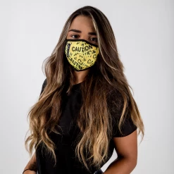 Fighters Market FACE MASKS Caution - Unisex Face Mask