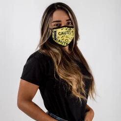 Fighters Market FACE MASKS Caution - Unisex Face Mask