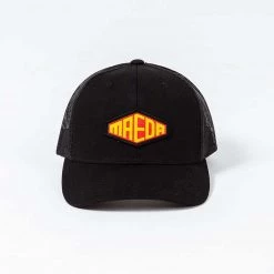 NEW ARRIVALS Maeda Brand Logo Trucker Snapback