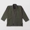 Kingz The ONE Jiu Jitsu Gi - Military Green - FREE White Belt KIMONOS