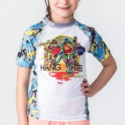 Fusion Fight Gear Fusion FG TMNT Hang Three Kids Rash Guard