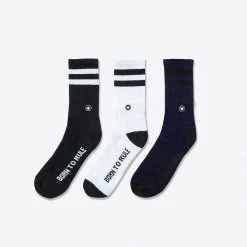 Kingz Born To Rule Socks - 3 Pack