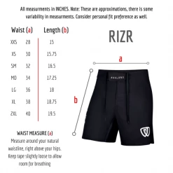Fighters Market Phalanx Chaos RIZR Ultralight Shorts NO GI
